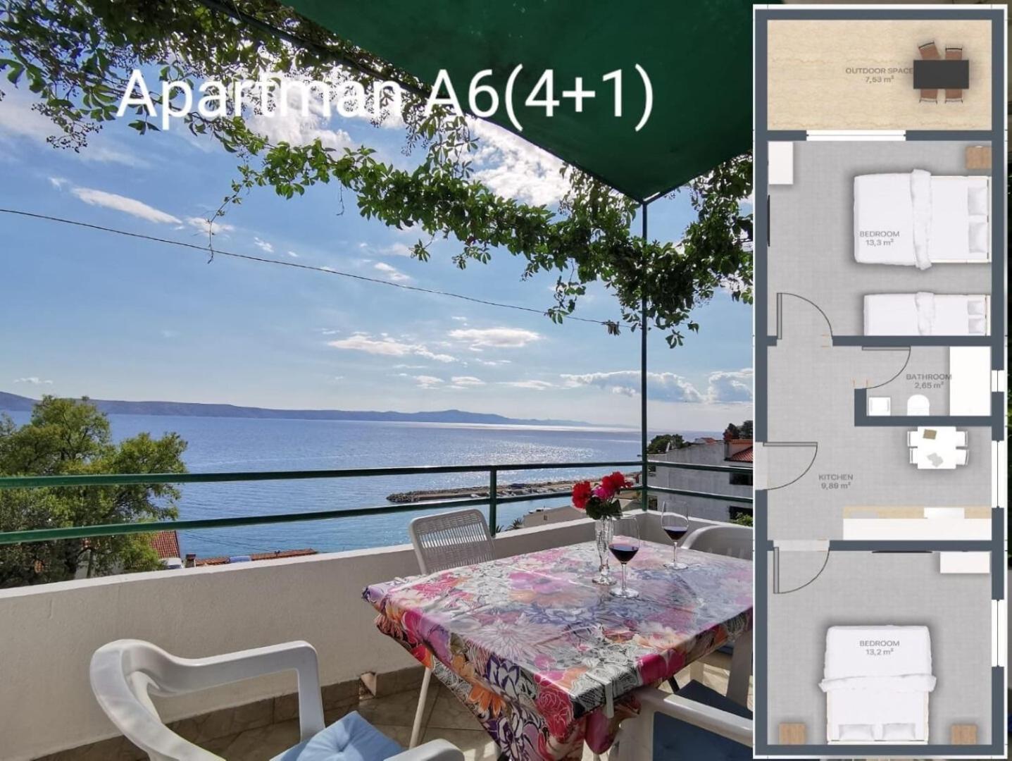 Apartments Gogi Živogošće Zewnętrze zdjęcie